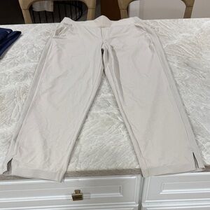 Women's  Slim Stretch Cropped Pants - Light Beige